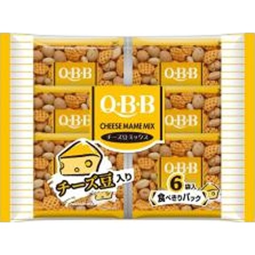 QBB チーズ豆ミックス 6袋【09/01 新商品】