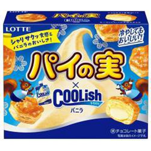 ロッテ パイの実 クーリッシュバニラ69g 04 19 新商品 商品紹介 お菓子 駄菓子の仕入れや激安ネット通販なら菓子卸問屋タジマヤ