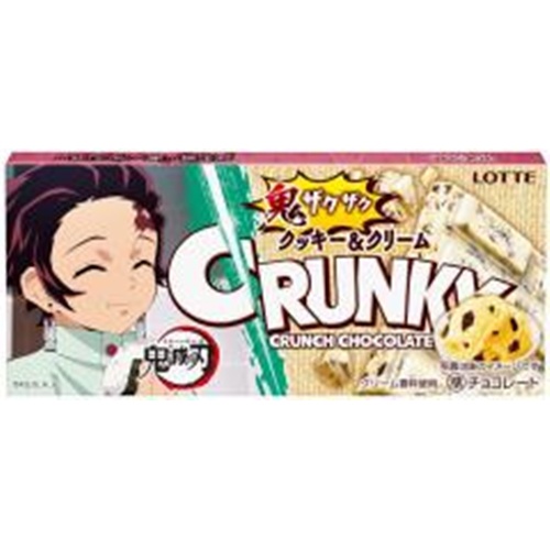 ロッテ クランキークッキー クリーム 商品紹介 お菓子 駄菓子の仕入れや激安ネット通販なら菓子卸問屋タジマヤ