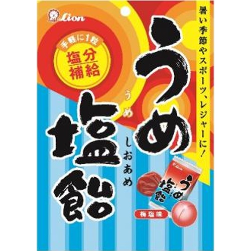 ライオン うめ塩飴 73g【03/10 新商品】