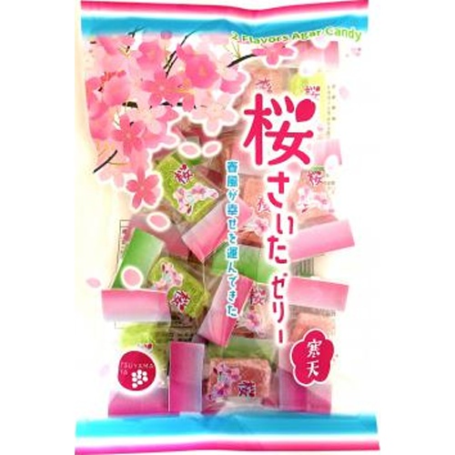 津山屋 桜さいたゼリー 200g【01/27 新商品】