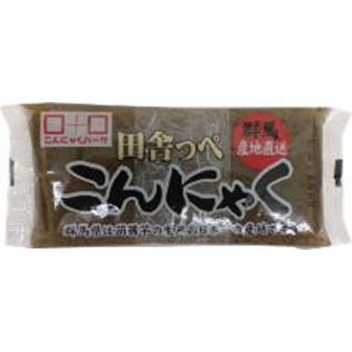 ヨコオ 徳用田舎っぺ板こんにゃく黒 350g