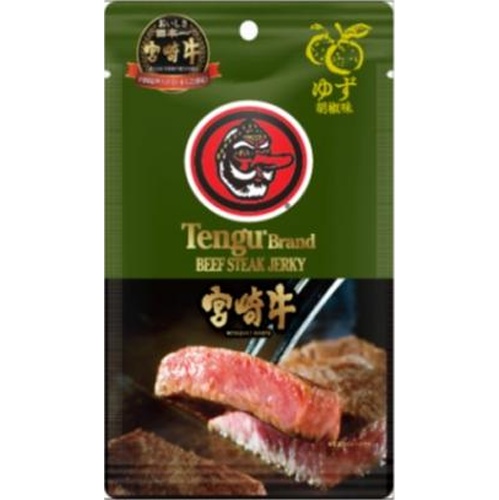 テング ビーフジャーキー宮崎牛柚子胡椒味25g【10/01 新商品】