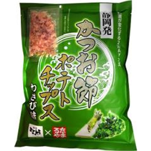 新丸正 かつお節ポテトチップス わさび味70g