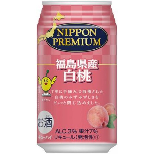 ニッポンプレミアム 福島県産白桃350ml | 商品紹介 | お菓子・駄菓子の 