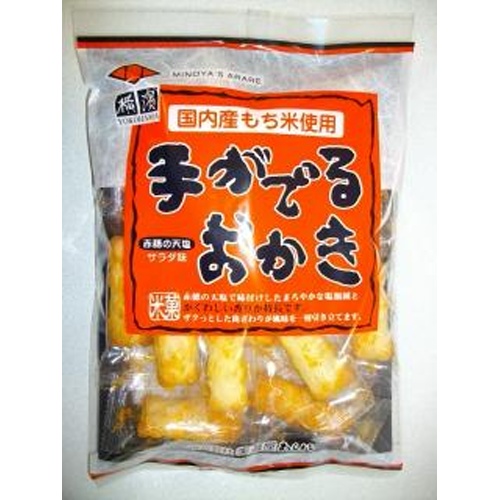 美濃屋あられ 手がでるおかき 60g【12/01 新商品】