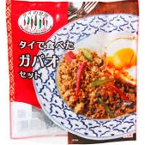 タイの台所 タイで食べたガパオセット【11/11 新商品】