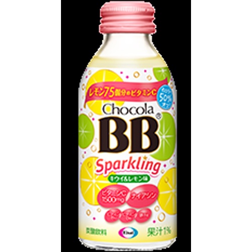 チョコラBBスパークリングキウイ&レモン140ml【10/16 新商品】