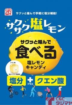 松屋 食べる塩レモンキャンディ８０ｇ 株式会社タジマヤ