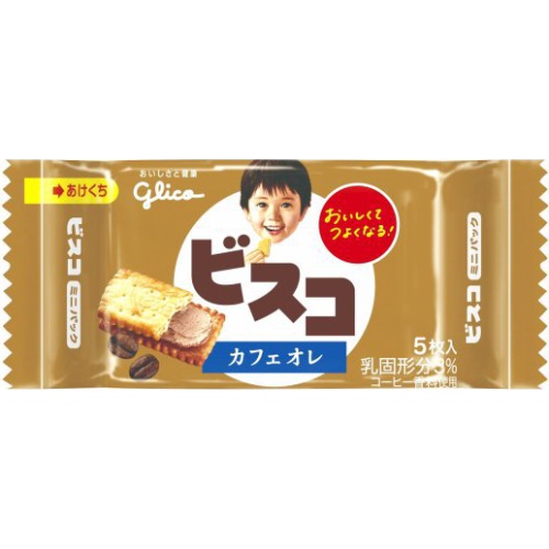 グリコ ビスコミニパック5枚 | 商品紹介 | お菓子・駄菓子の仕入れや 