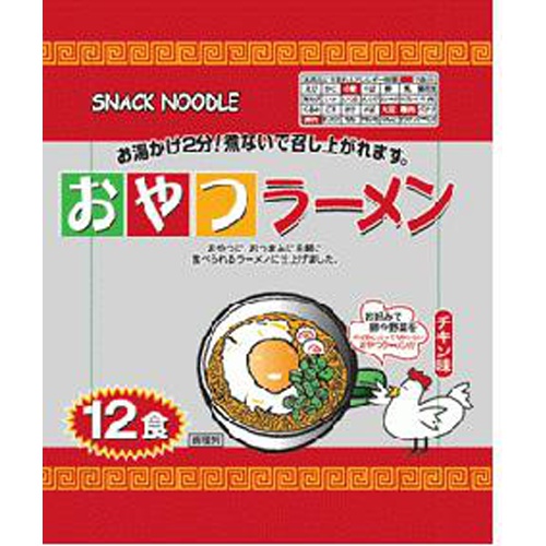 S&V おやつラーメンチキン味 12食 | 商品紹介 | お菓子・駄菓子の