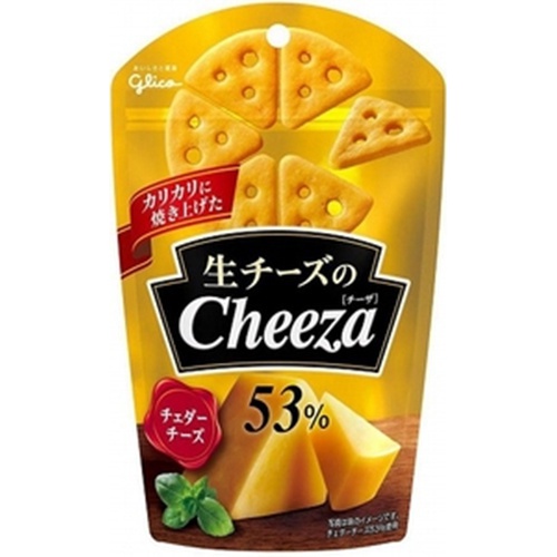 グリコ 生チーズのチーザ チェダーチーズ40g 商品紹介 お菓子・駄菓子の仕入れや激安ネット通販なら菓子卸問屋タジマヤ