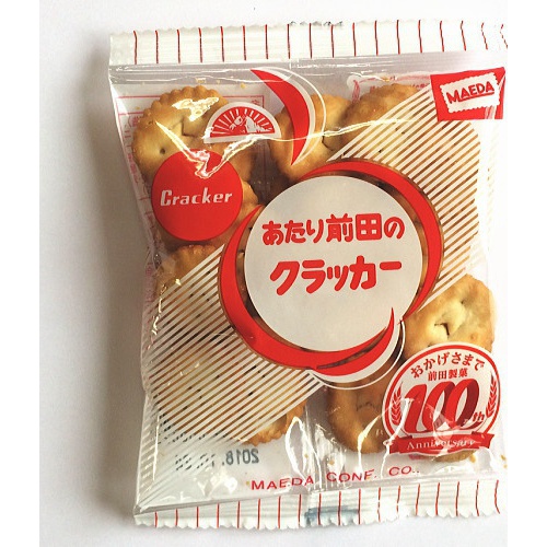 前田 前田のクラッカー 22g 商品紹介 お菓子・駄菓子の仕入れや激安ネット通販なら菓子卸問屋タジマヤ