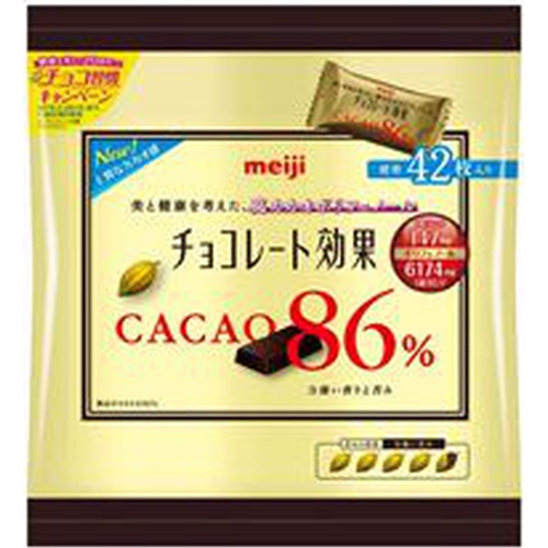 明治 チョコレート効果カカオ86% 大袋210g | 商品紹介 | お菓子