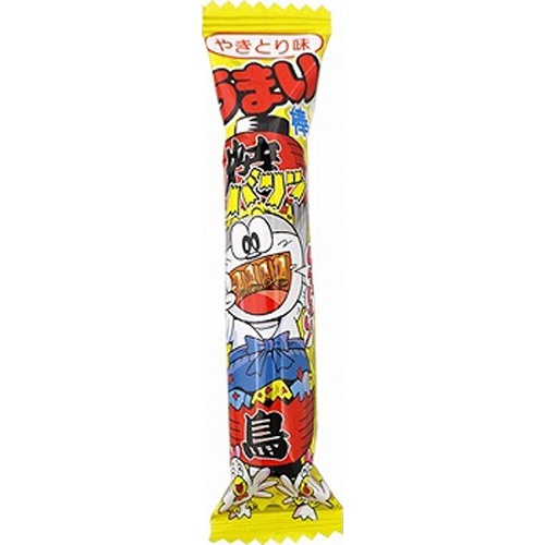 やおきん うまい棒 やきとり味 | 商品紹介 | お菓子・駄菓子の仕入れや激安ネット通販なら菓子卸問屋タジマヤ