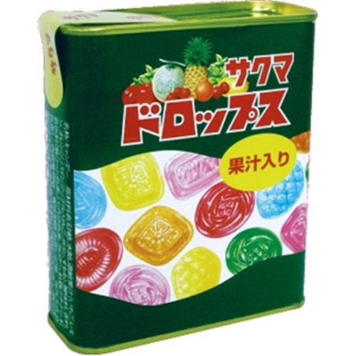 サクマ 缶ドロップス 80g | 商品紹介 | お菓子・駄菓子の仕入れや激安