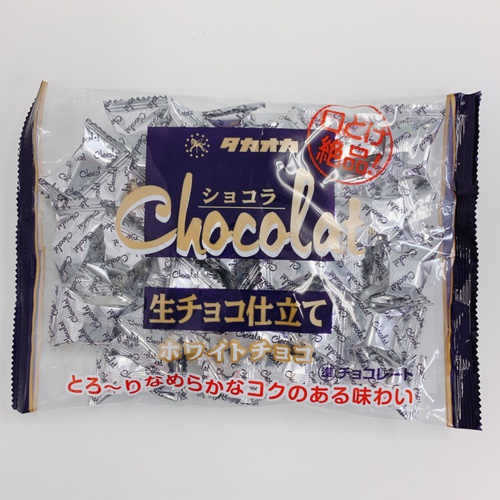 タカオカ ショコラ生チョコ仕立ホワイト 165g | 商品紹介 | お菓子 